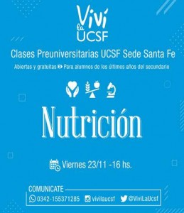 clase preuniversitaria nutricion noviembre 2018