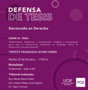 Defensa de Tesis